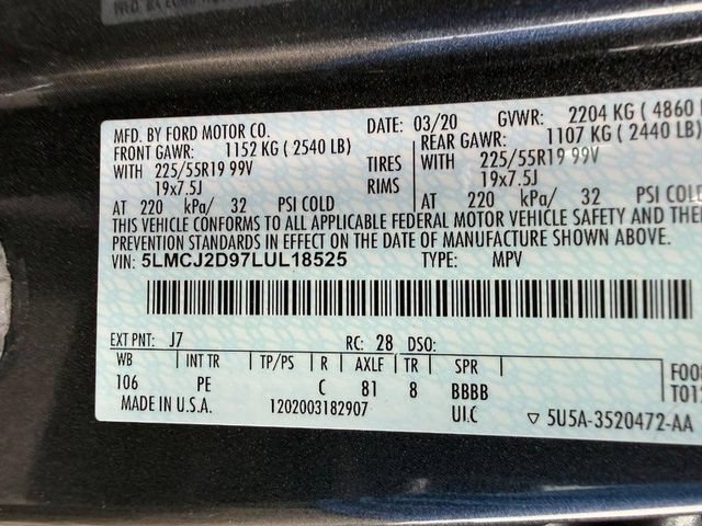 Used 2020 Lincoln Corsair Reserve w/ Elements Package AWD/4WD image 29