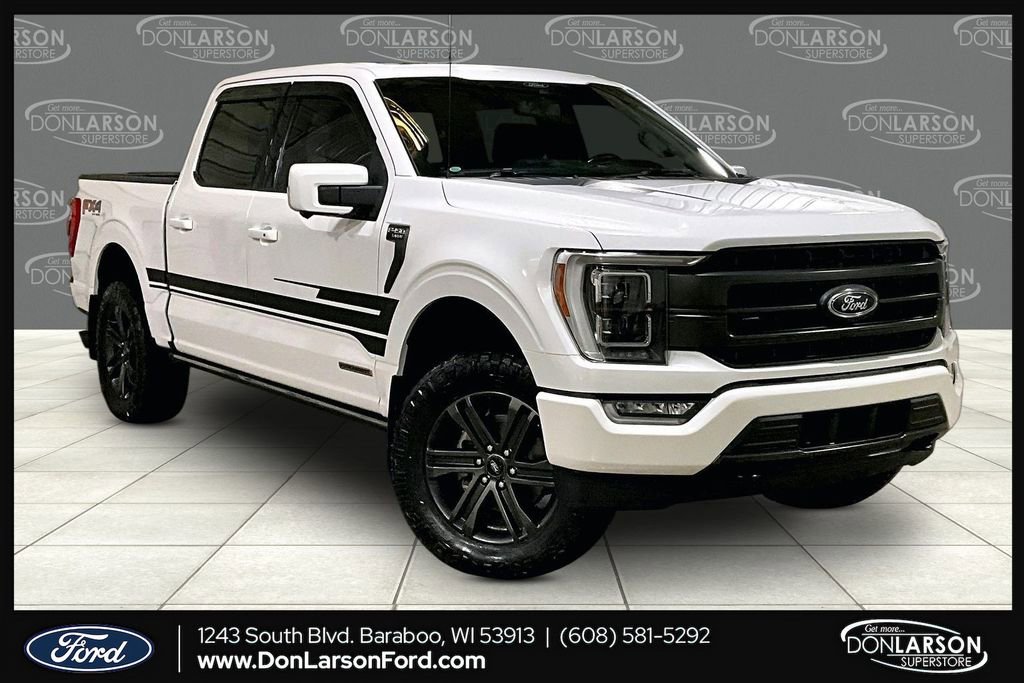 Used 2021 Ford F150 Lariat w/ Equipment Group 502A High AWD/4WD video 1