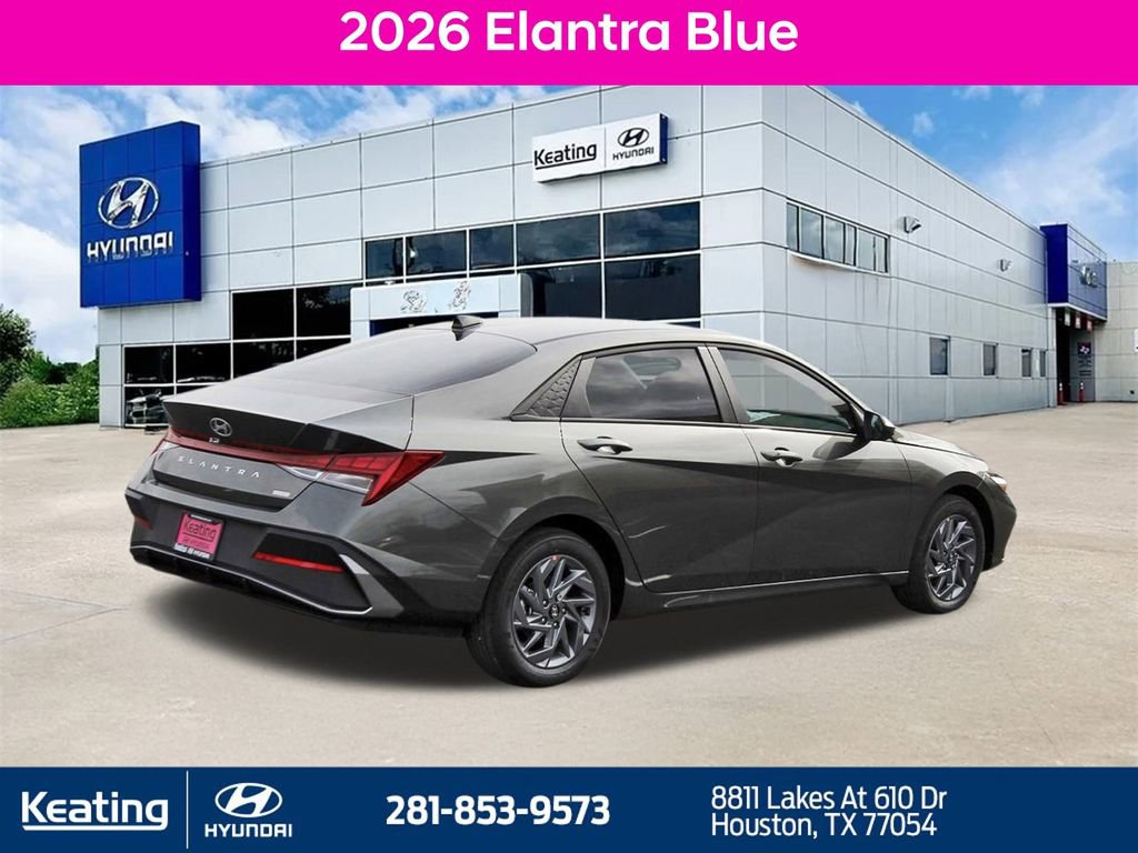 New 2026 Hyundai Elantra Blue image 4