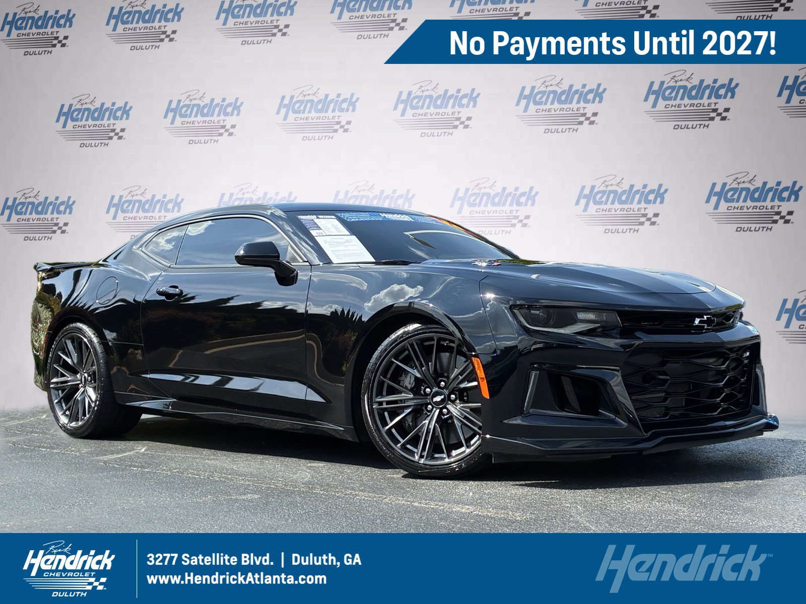 Used 2018 Chevrolet Camaro ZL1 RWD image 1