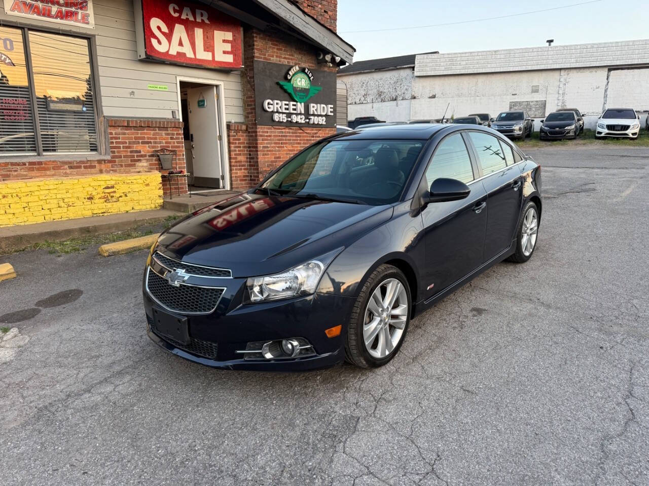 Used 2014 Chevrolet Cruze LTZ w/ Sun, Sound and Sport Package FWD image 1