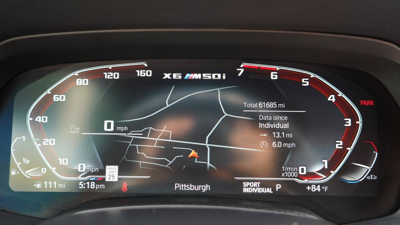 Used 2021 BMW X6 M50i w/ Executive Package AWD/4WD image 69