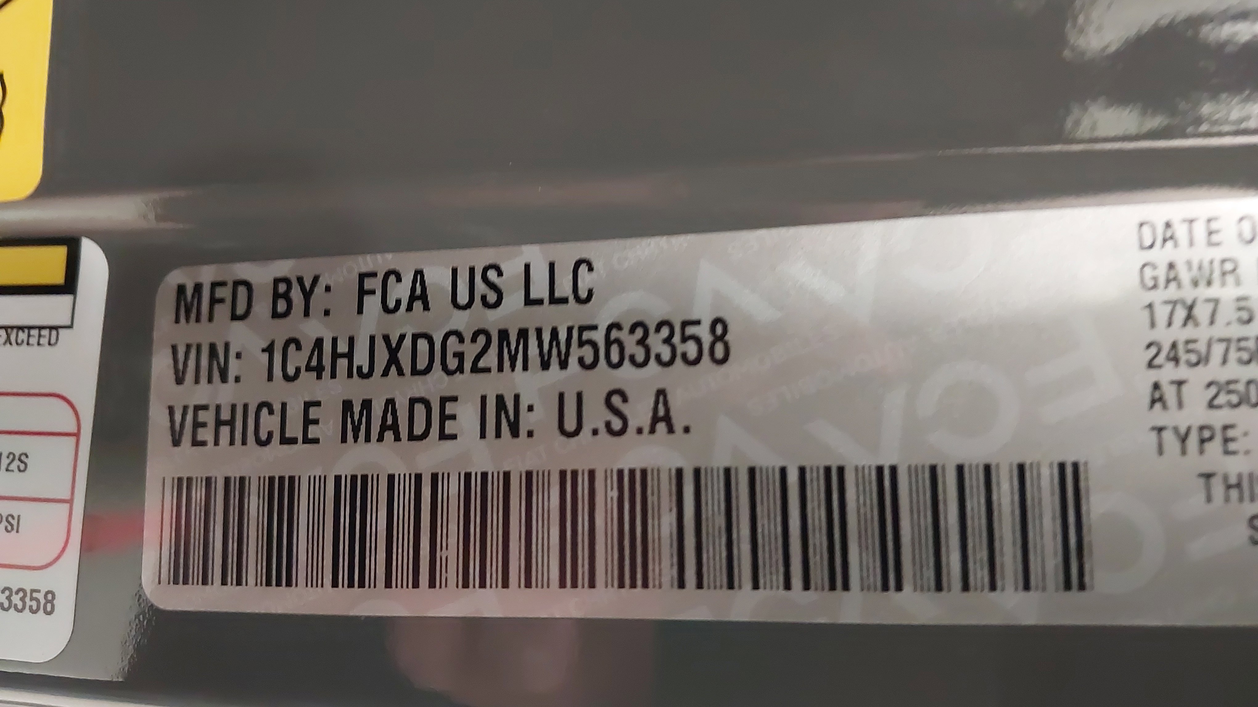 Used 2021 Jeep Wrangler Unlimited Sport image 34