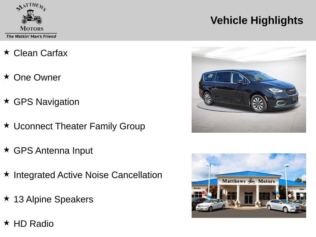Used 2022 Chrysler Pacifica Touring-L w/ Uconnect Theater Family Group FWD image 14