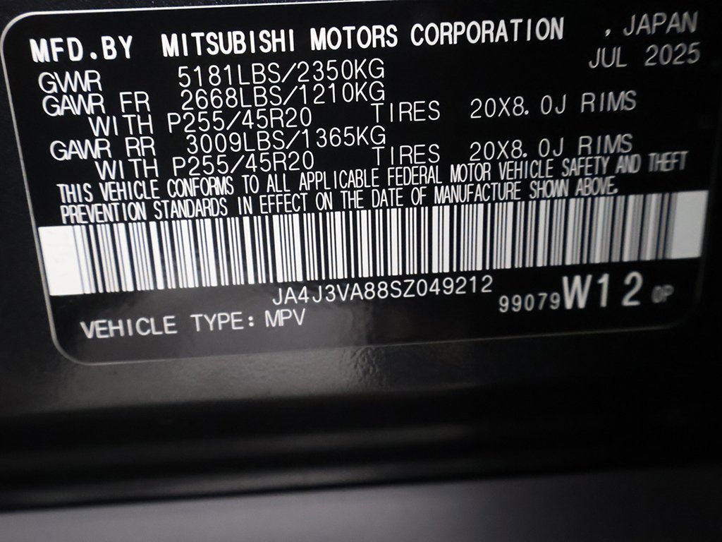 New 2025 Mitsubishi Outlander SE image 53