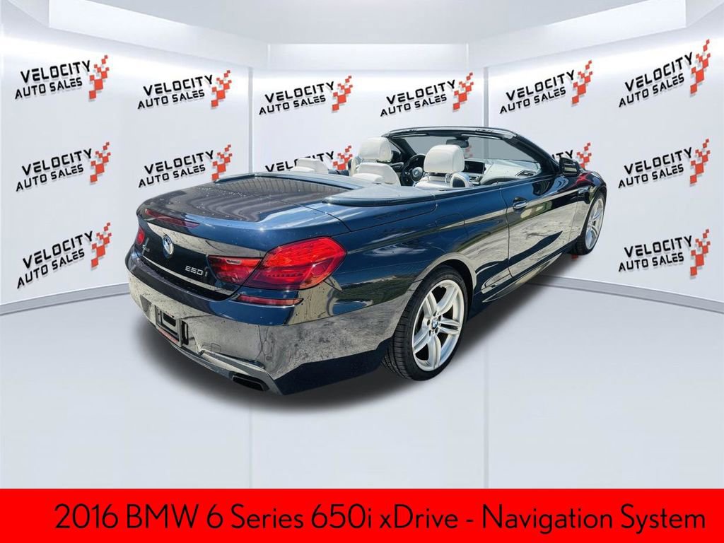 Used 2016 BMW 650i xDrive Convertible AWD/4WD image 3
