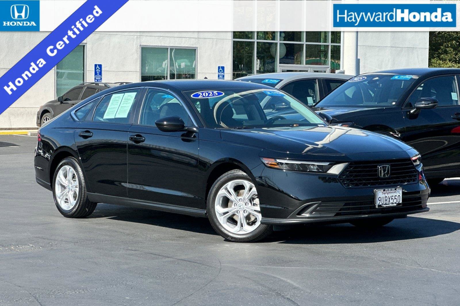 Certified 2025 Honda Accord LX
