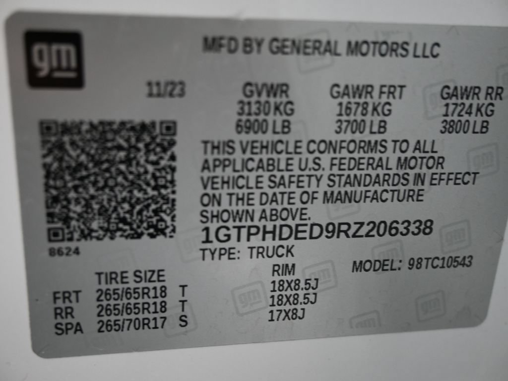 Used 2024 GMC Sierra 1500 SLT RWD image 7