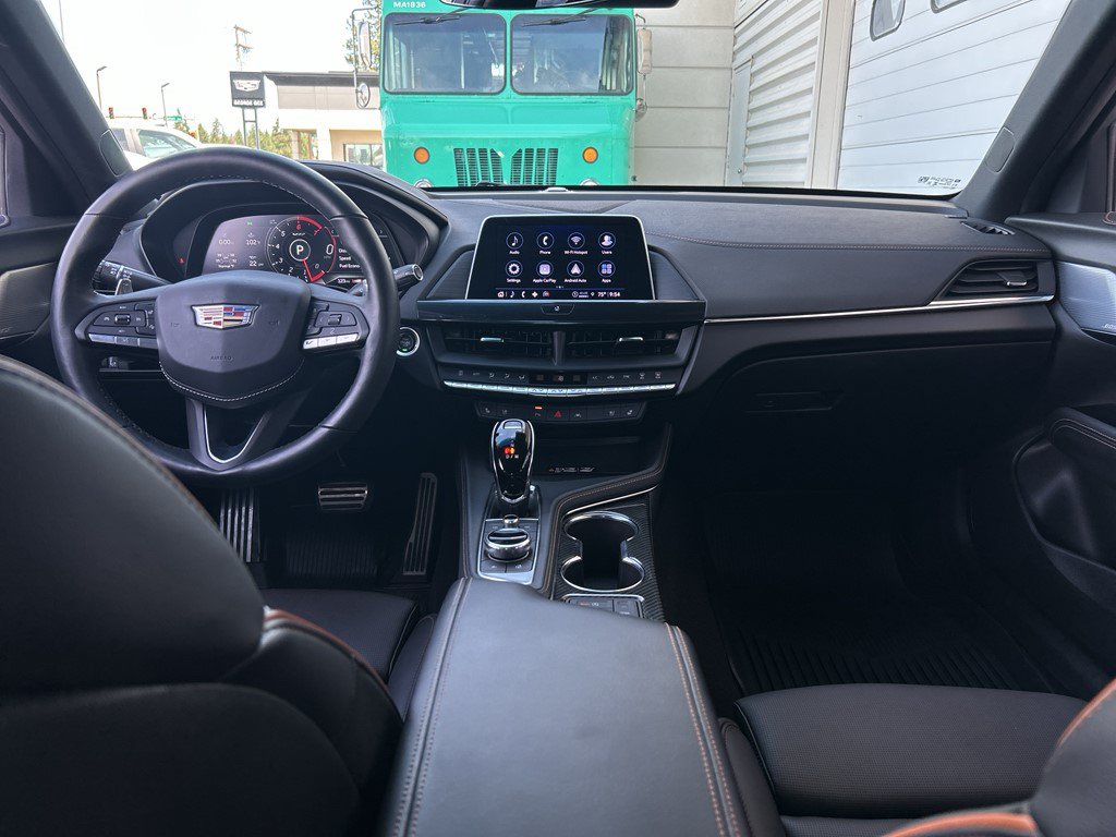 Certified 2022 Cadillac CT4 V w/ Technology Package AWD/4WD image 13