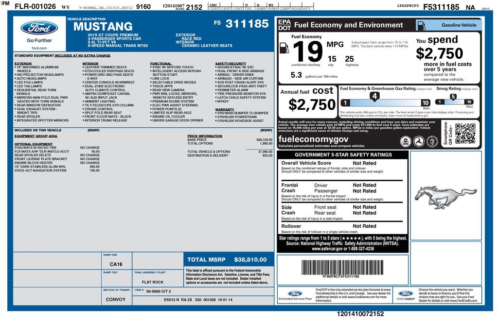Used 2015 Ford Mustang GT Premium image 27