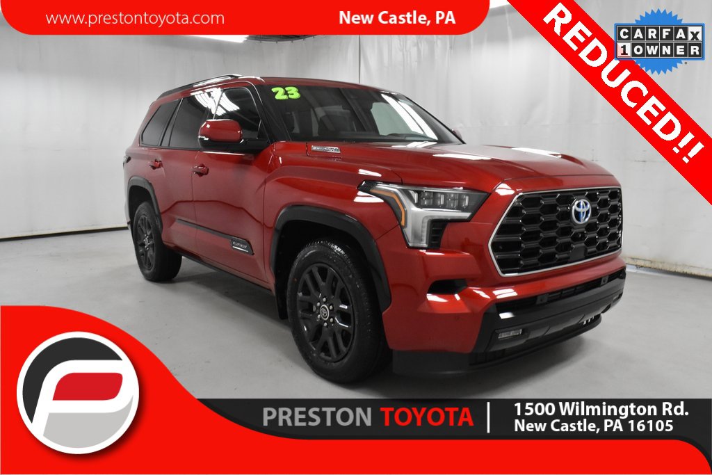 Certified 2023 Toyota Sequoia Platinum