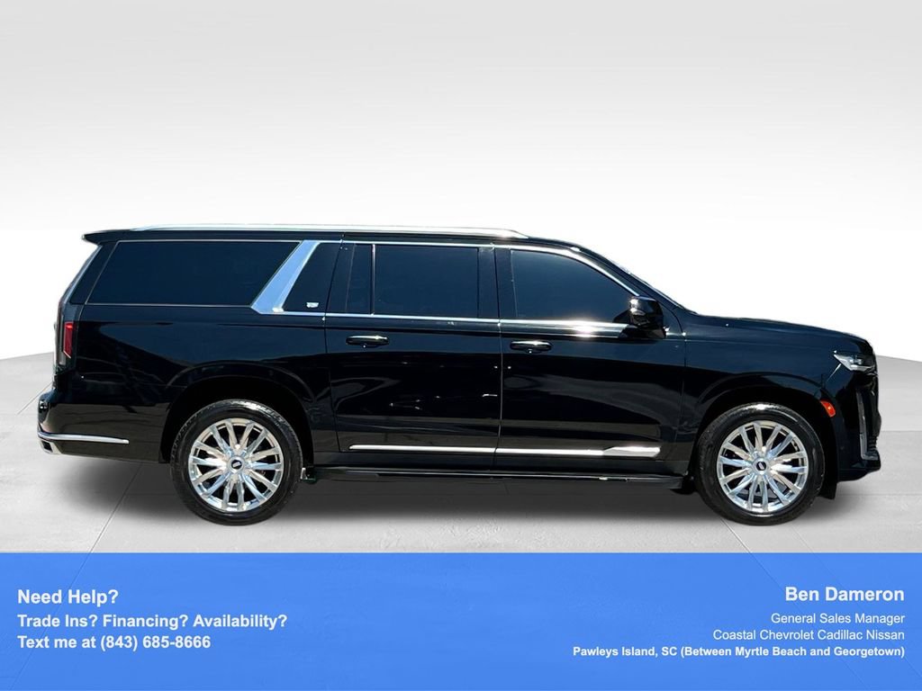Used 2022 Cadillac Escalade ESV Premium Luxury RWD image 4