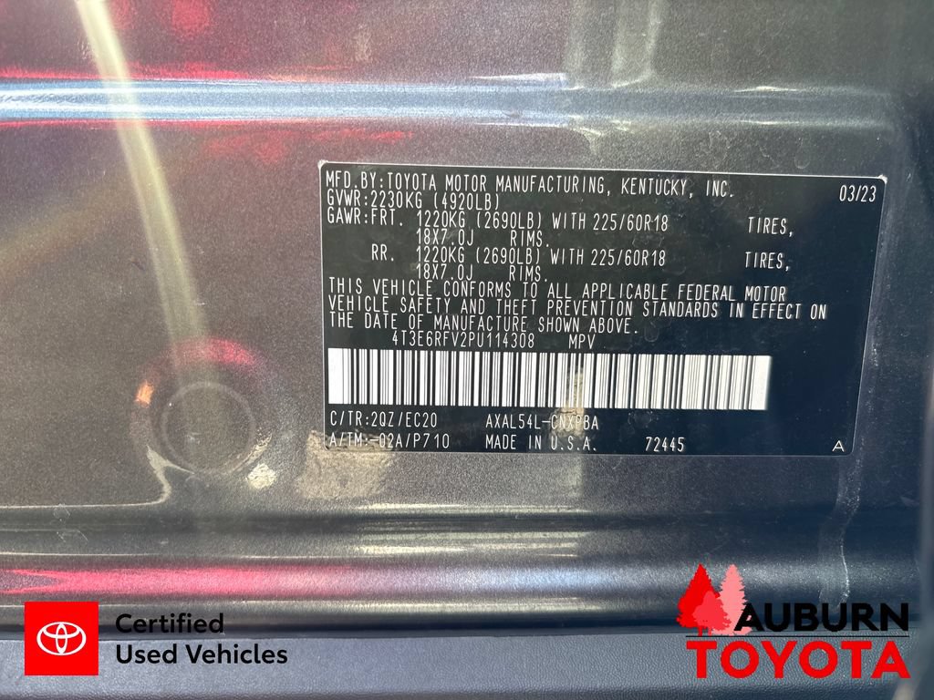 Certified 2023 Toyota RAV4 XSE AWD/4WD image 15