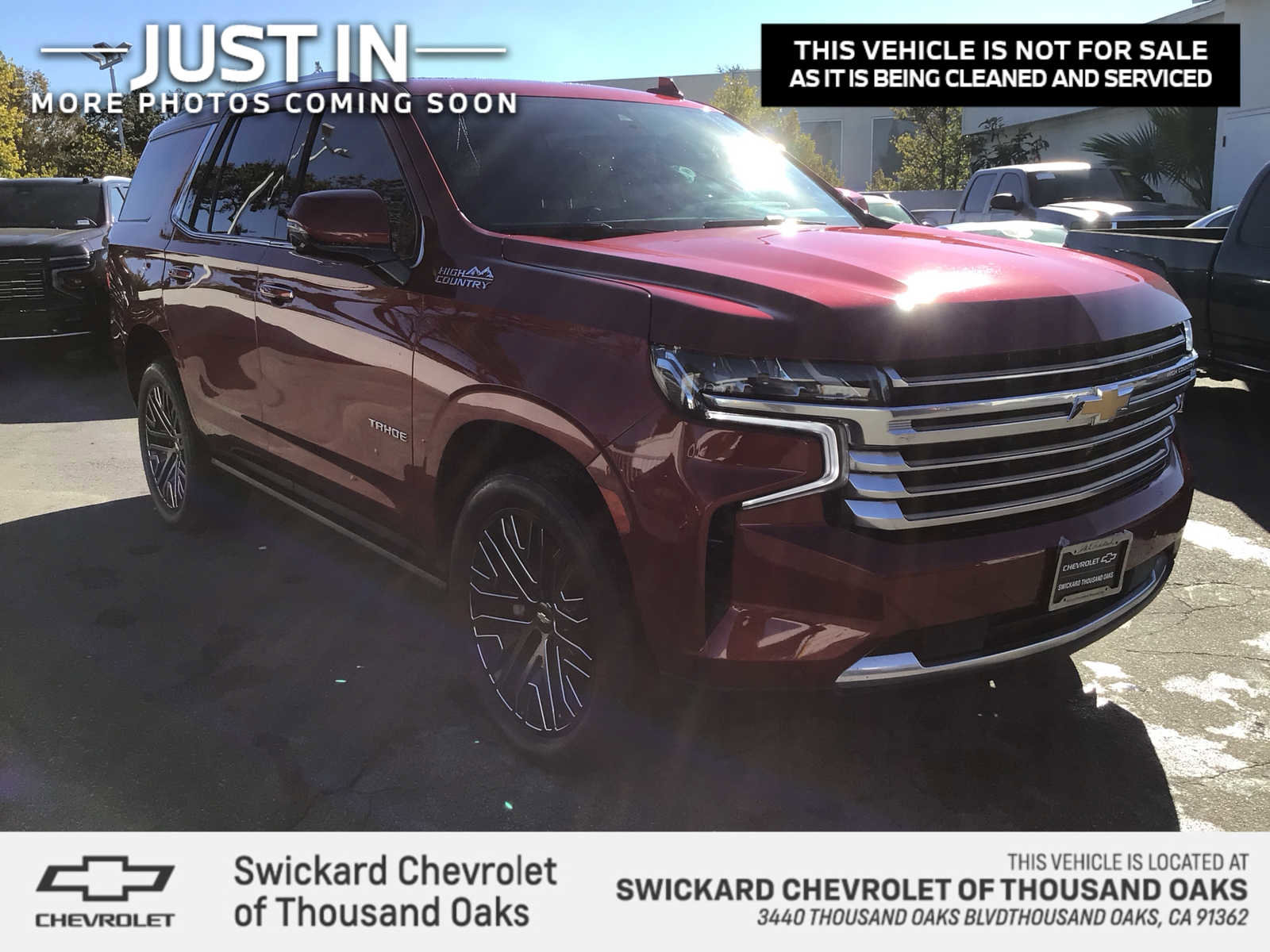 Used 2021 Chevrolet Tahoe High Country w/ Premium Package