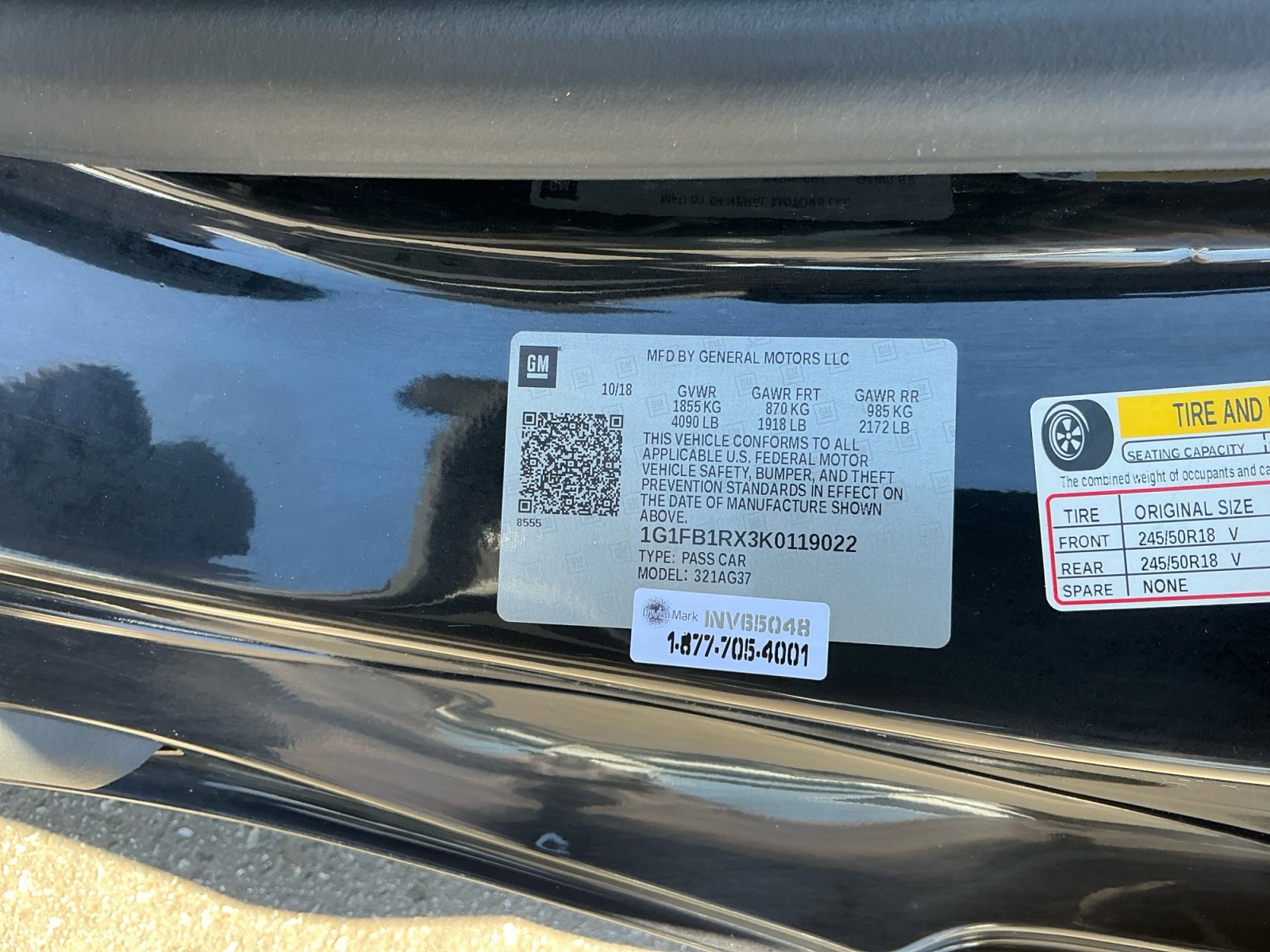 Used 2019 Chevrolet Camaro LT image 24