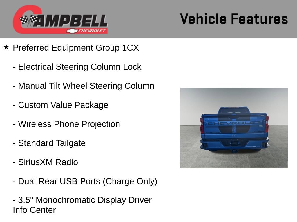 Used 2022 Chevrolet Silverado 1500 Custom w/ Rally Edition image 16