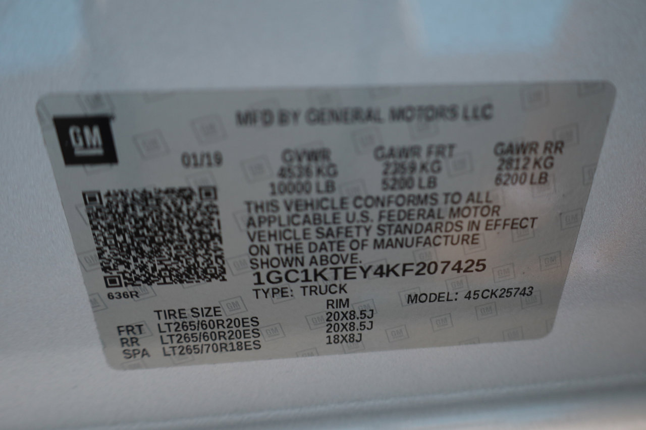 Used 2019 Chevrolet Silverado 2500 LTZ w/ Duramax Plus Package image 18