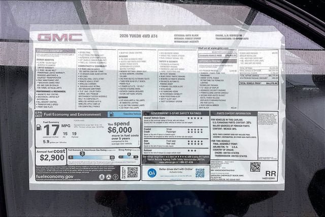 New 2026 GMC Yukon AT4 w/ AT4 Premium Package AWD/4WD image 20