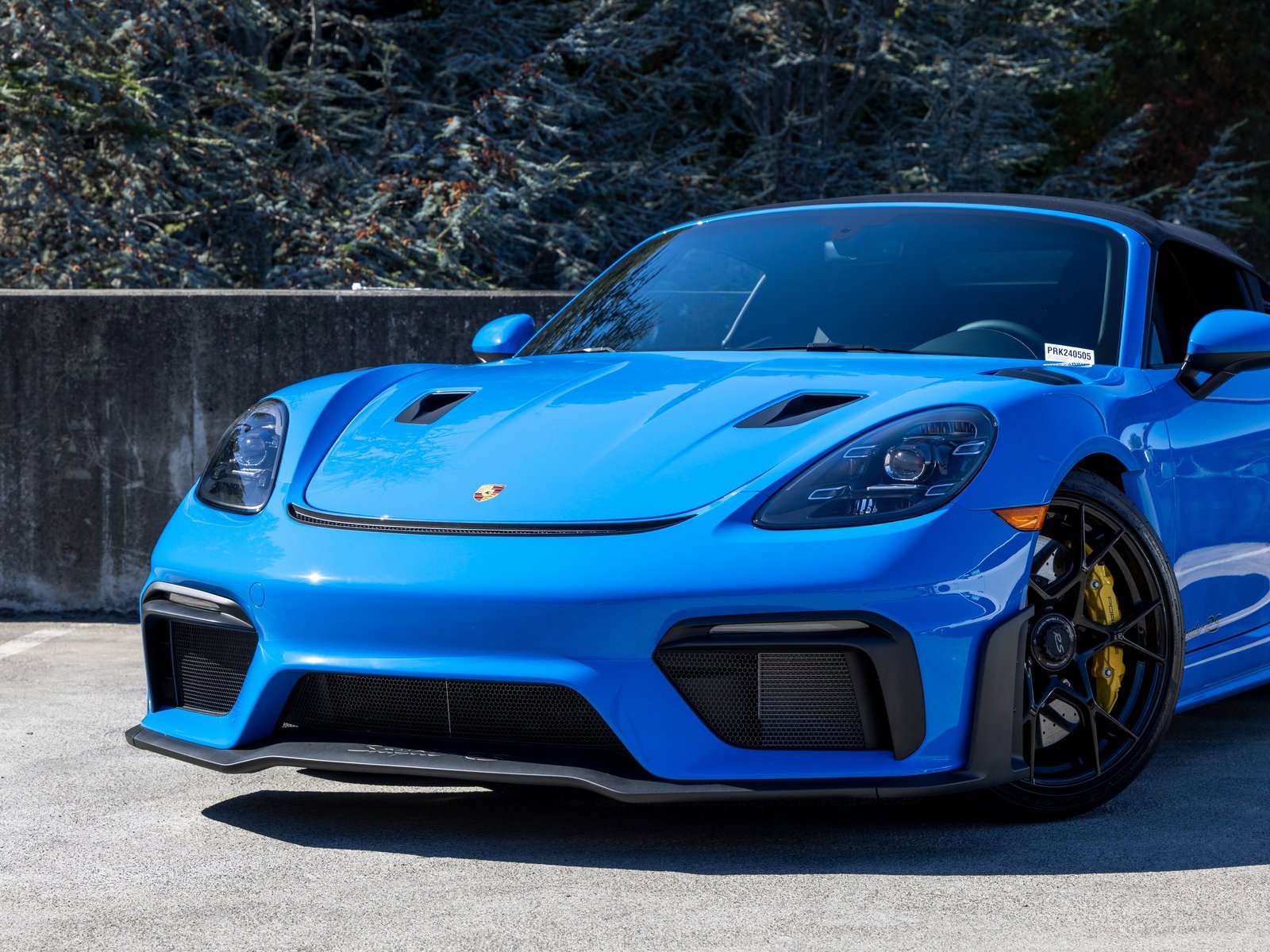 Certified 2024 Porsche 718 Boxster Spyder RS w/ Light Design Package image 7