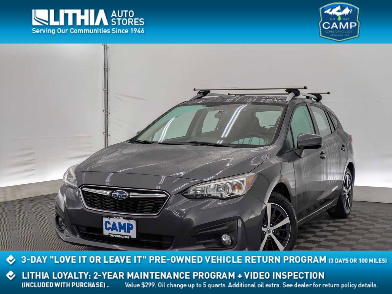 Used 2019 Subaru Impreza 2.0i Premium w/ Eyesight & BSD/Rcta & SRF image 1