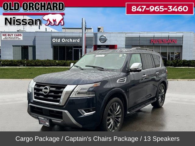 Used 2024 Nissan Armada Platinum w/ Captain's Chairs Package