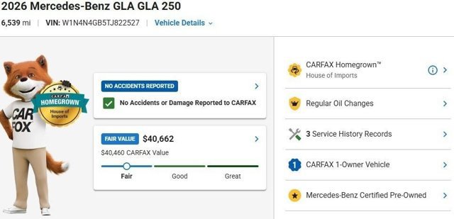 Certified 2026 Mercedes-Benz GLA 250 image 3