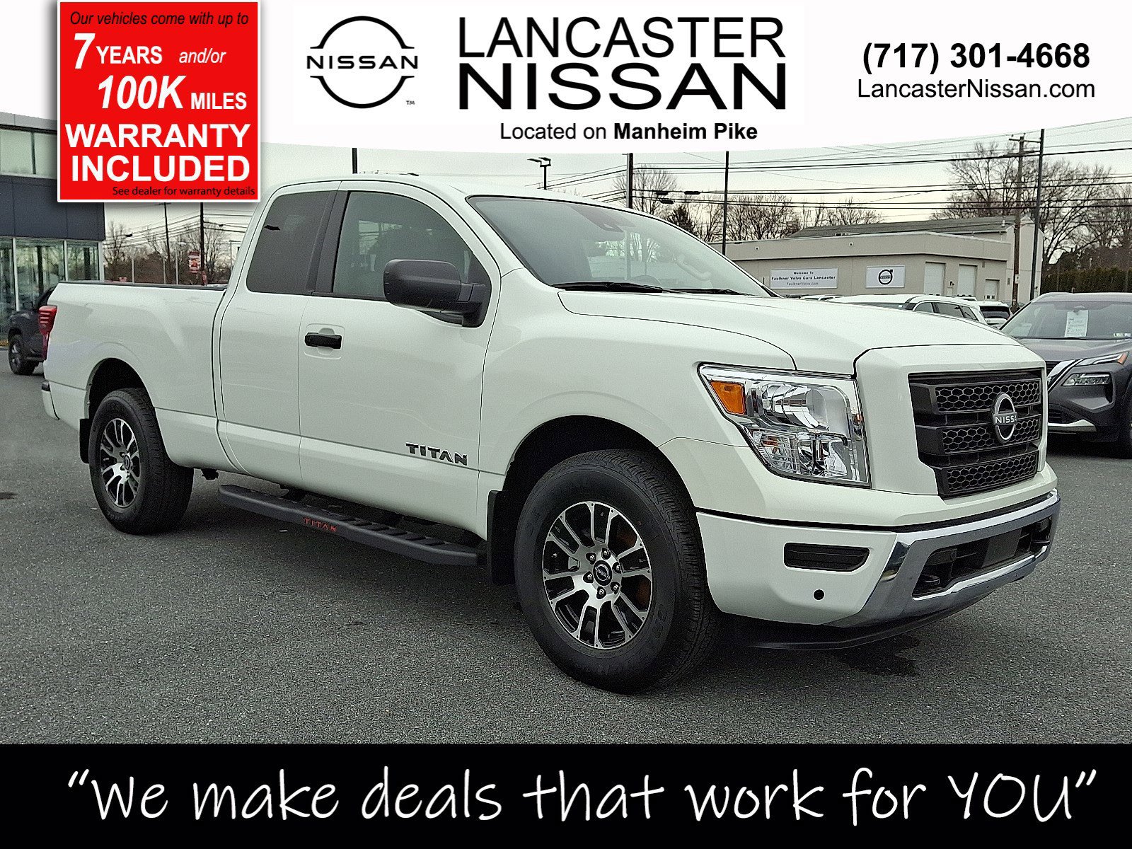 Certified 2024 Nissan Titan SV w/ Accessory Utility Package AWD/4WD image 1