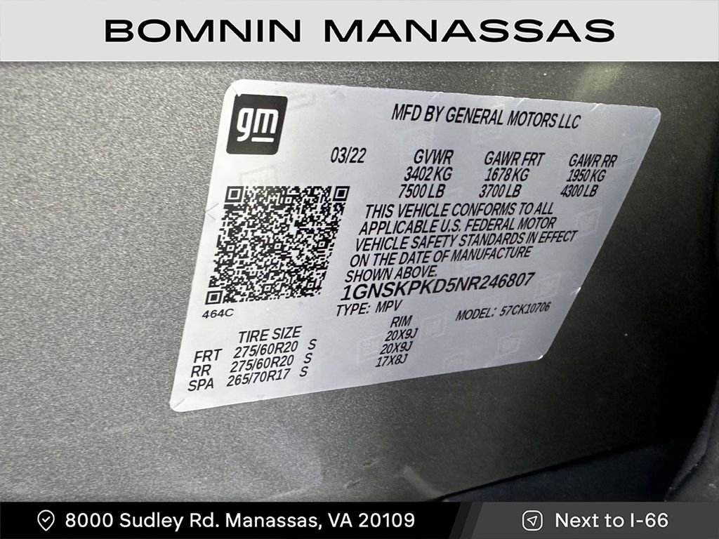 Certified 2022 Chevrolet Tahoe Z71 image 30