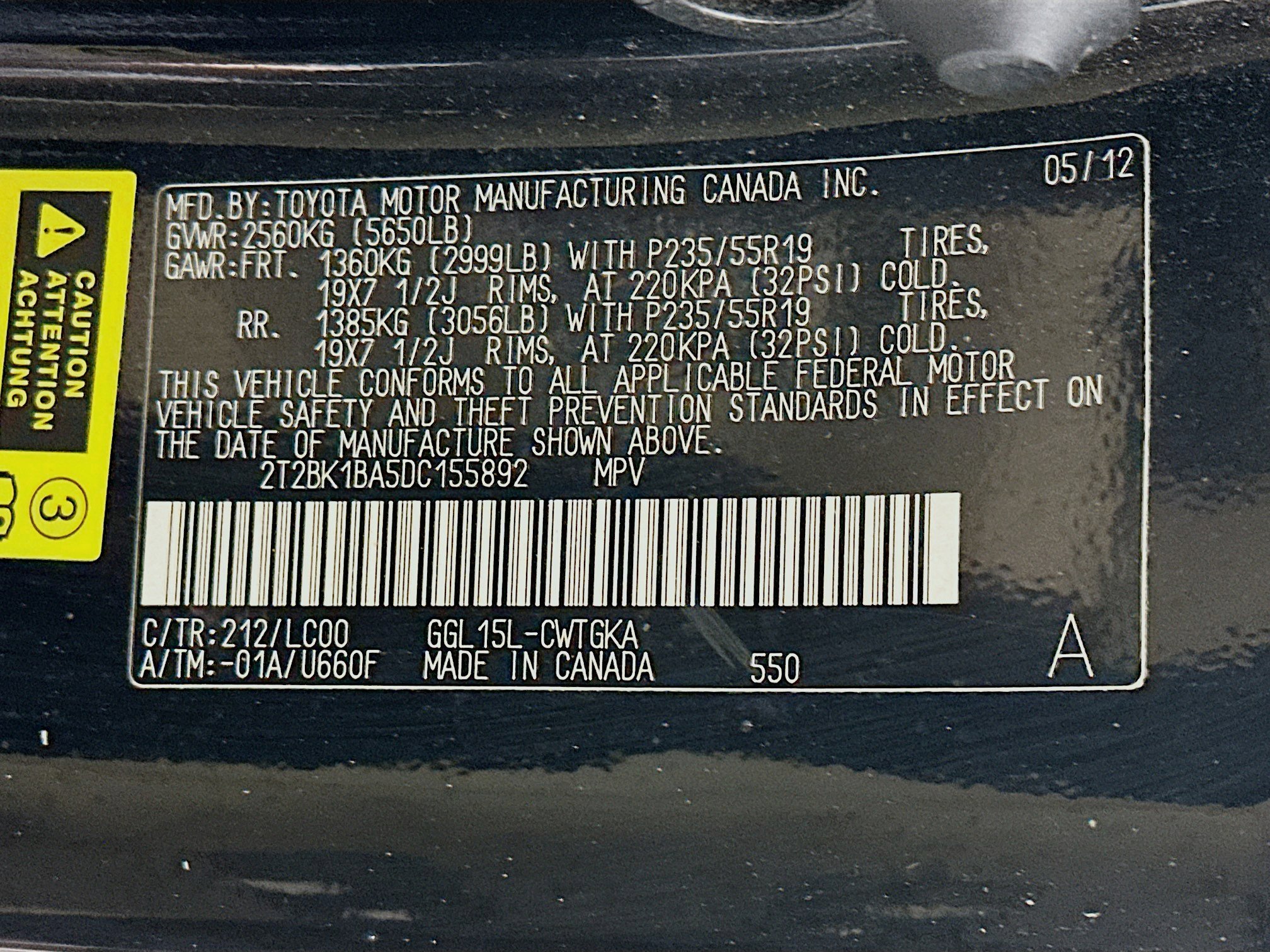 Used 2013 Lexus RX 350 AWD w/ Navigation Pkg image 12