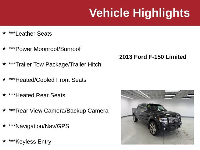 Used 2013 Ford F150 Limited AWD/4WD image 10