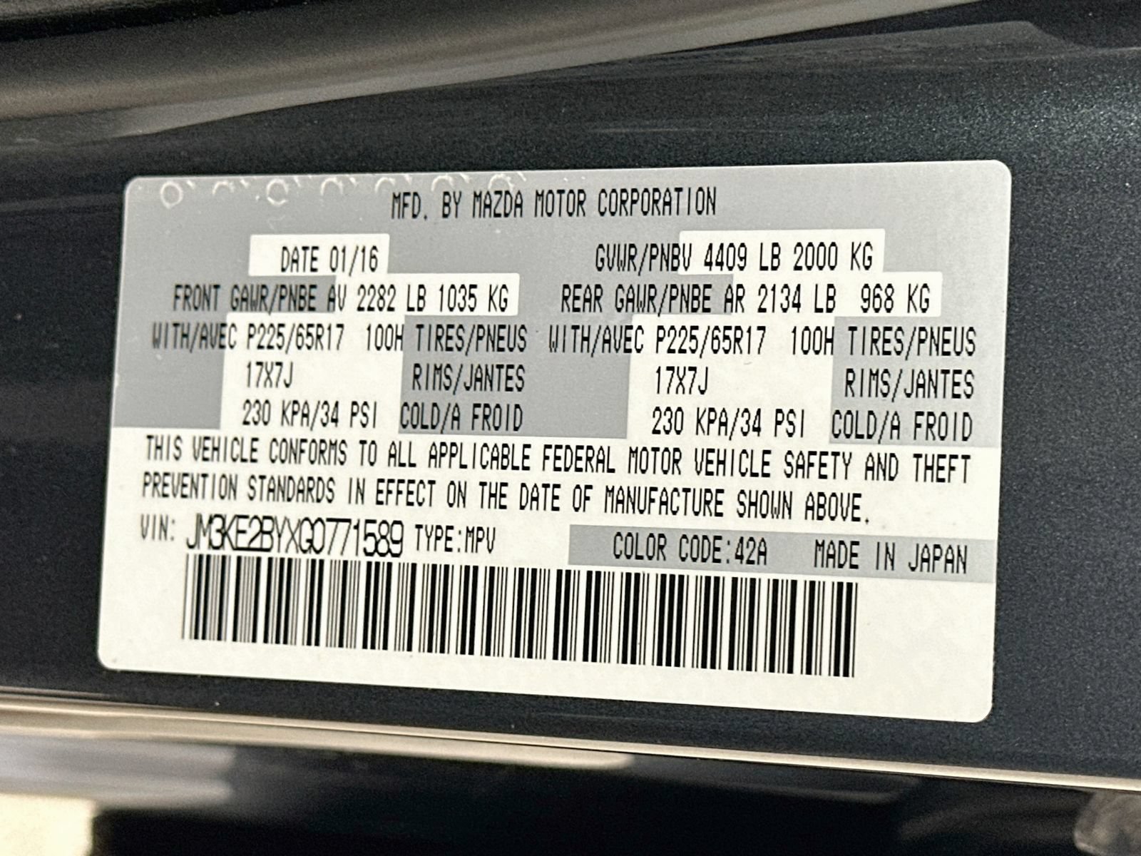 Used 2016 MAZDA CX-5 Sport FWD image 45