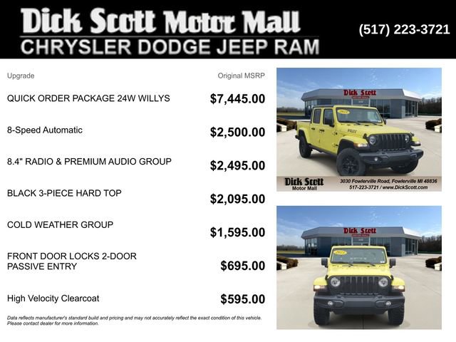 Used 2023 Jeep Gladiator Willys image 5