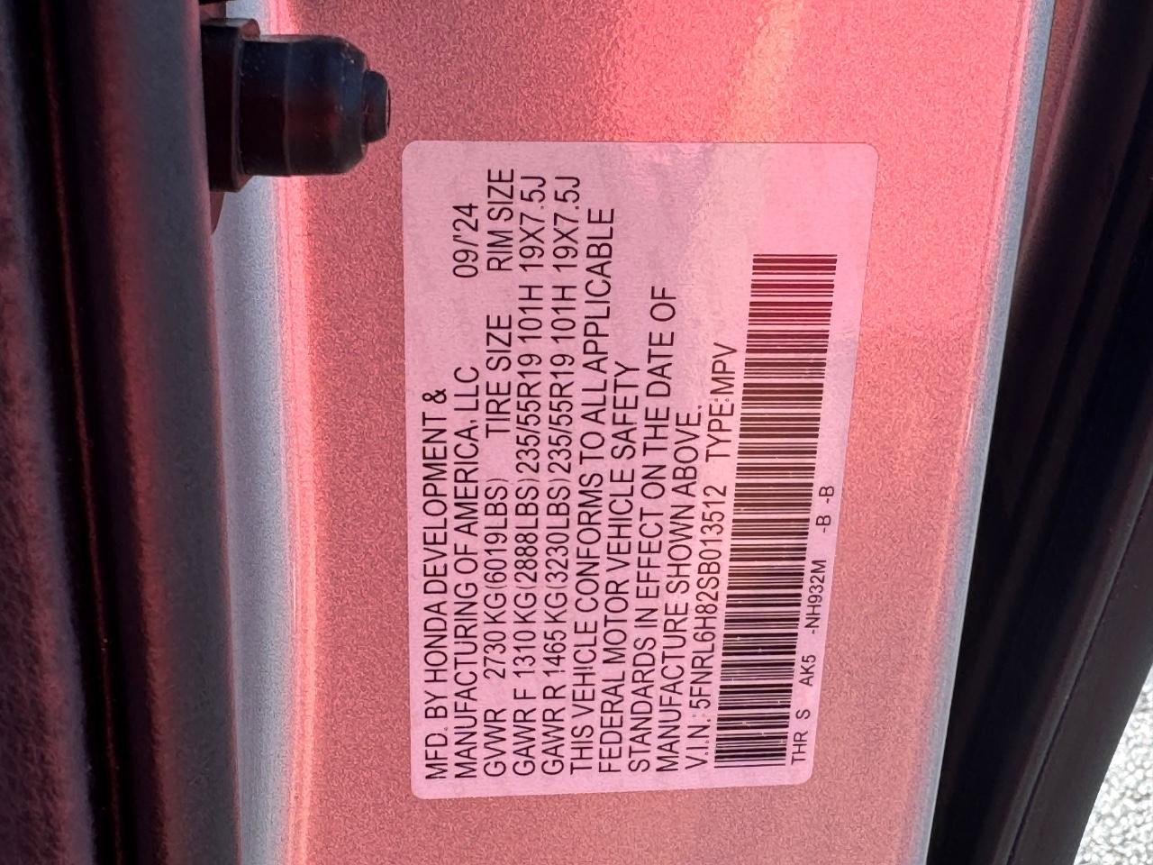 Certified 2025 Honda Odyssey Touring image 28