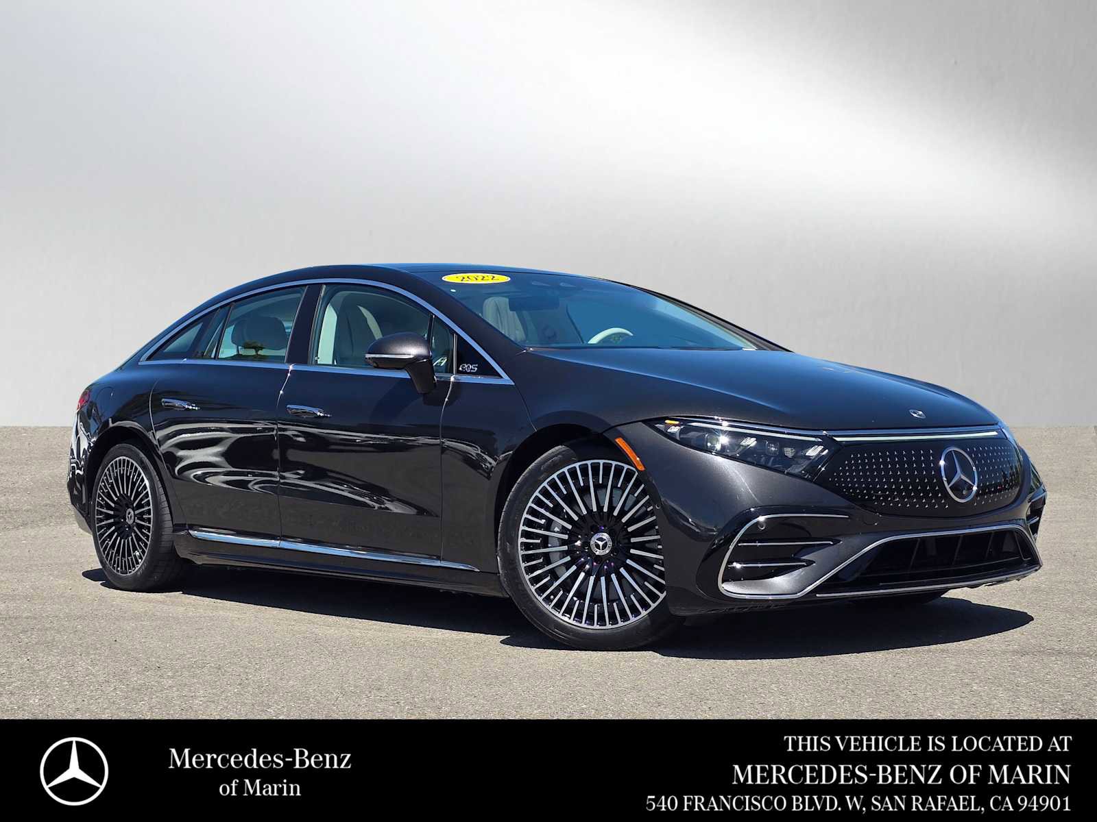Used 2022 Mercedes-Benz EQS 580 4MATIC Sedan image 1