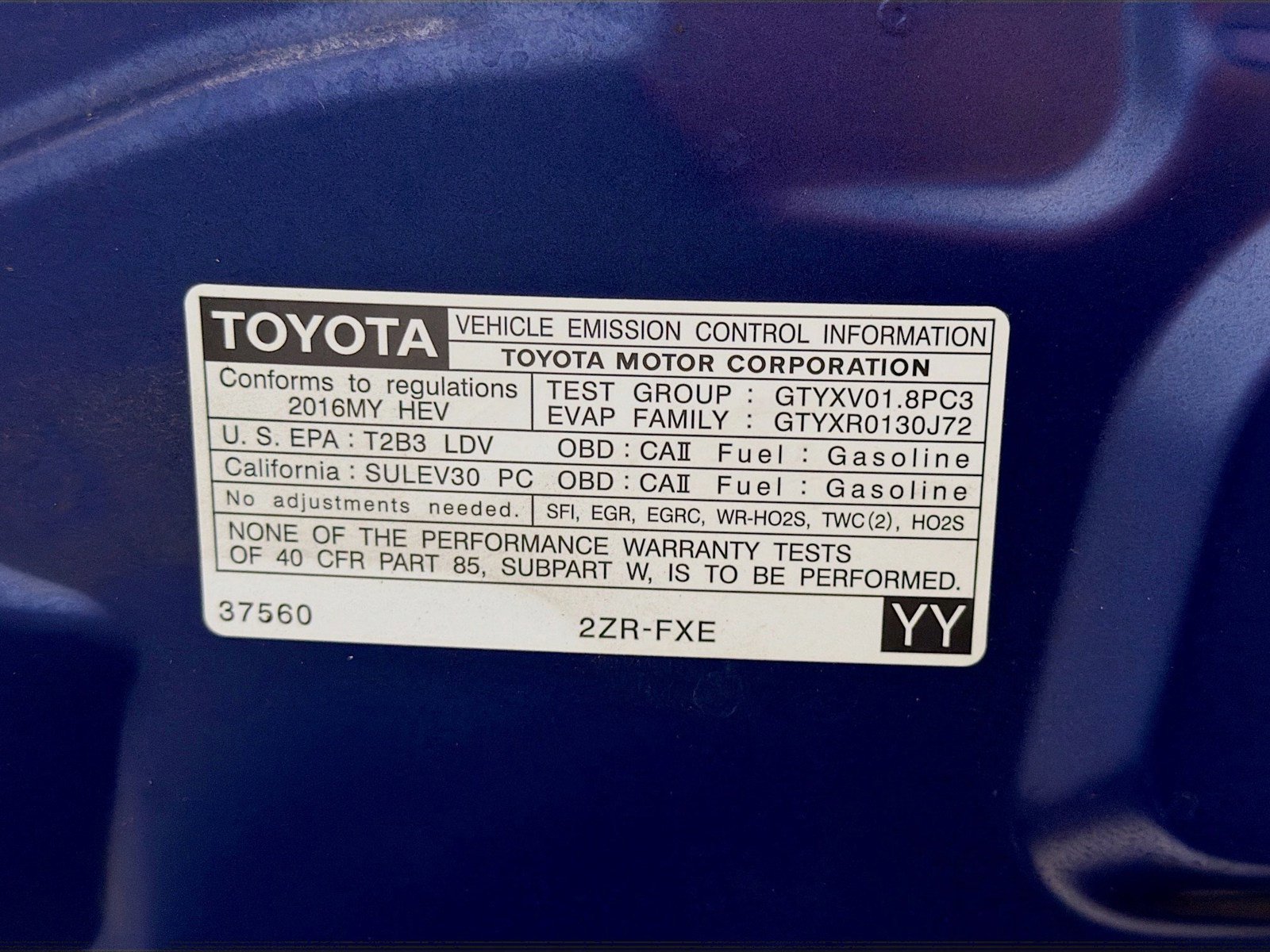 Used 2016 Toyota Prius Two FWD image 17