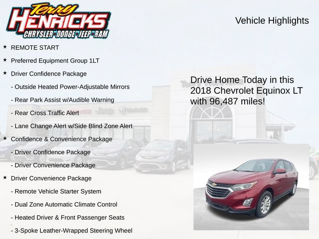 Used 2018 Chevrolet Equinox LT FWD image 4