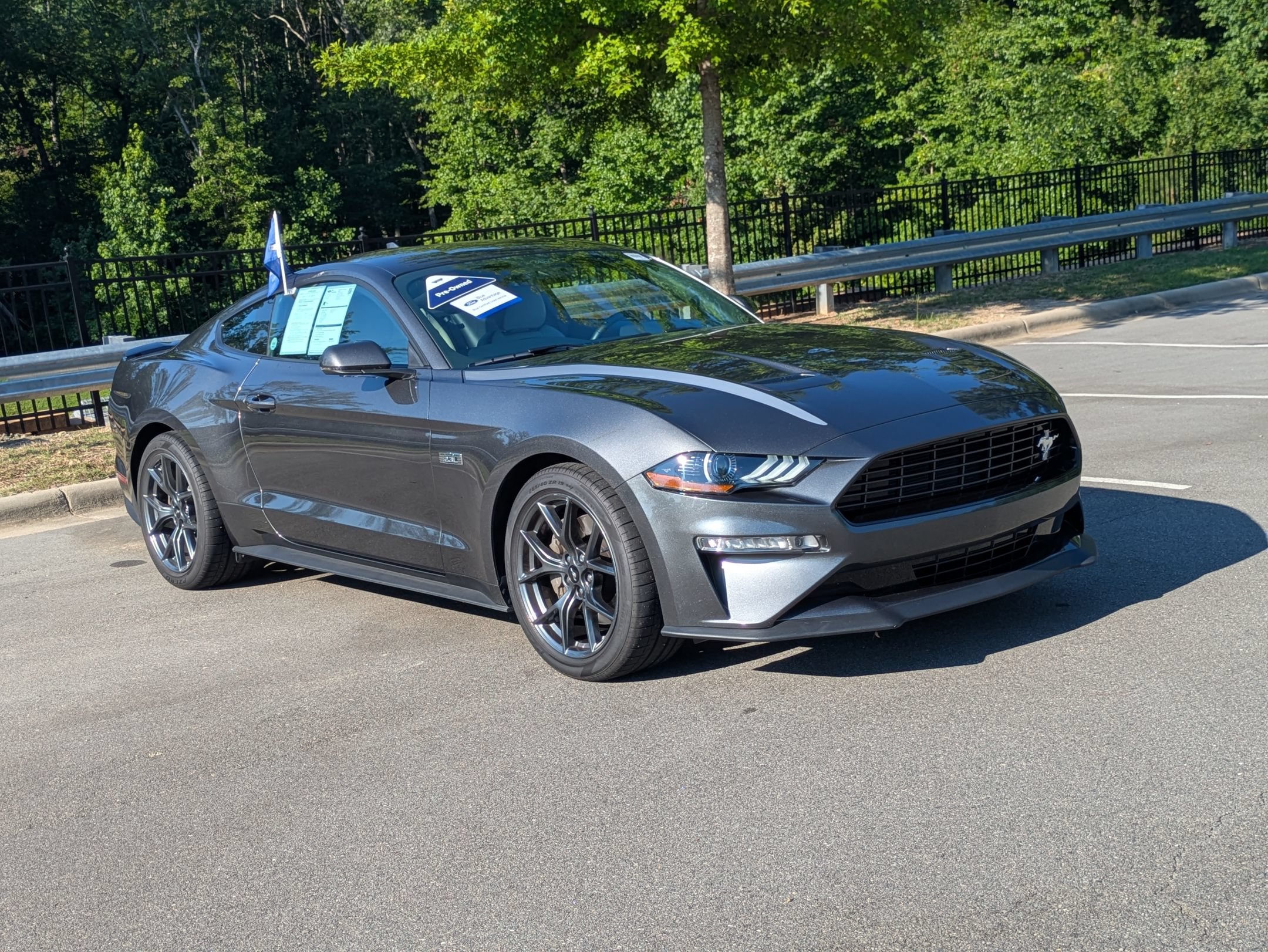 Certified 2020 Ford Mustang Premium w/ 2.3L High Performance Package RWD image 1