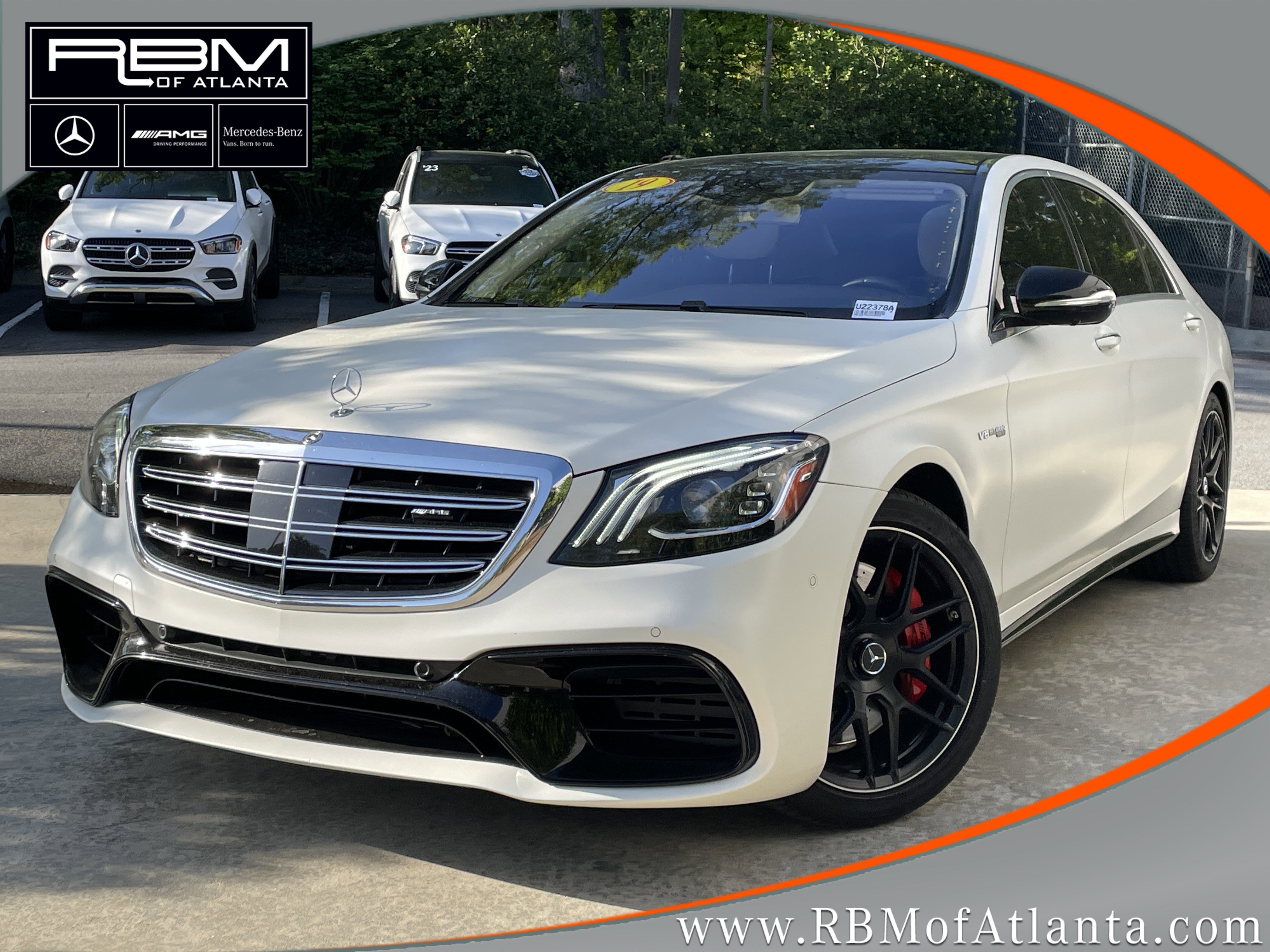 Used 2019 Mercedes-Benz S 63 AMG S 4MATIC Sedan image 1