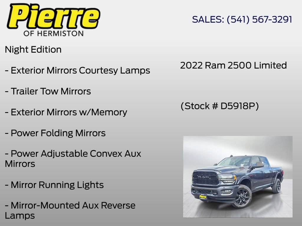 Used 2022 RAM 2500 Limited AWD/4WD image 24