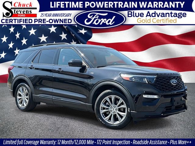 Certified 2023 Ford Explorer ST-Line w/ Class IV Trailer Tow Package