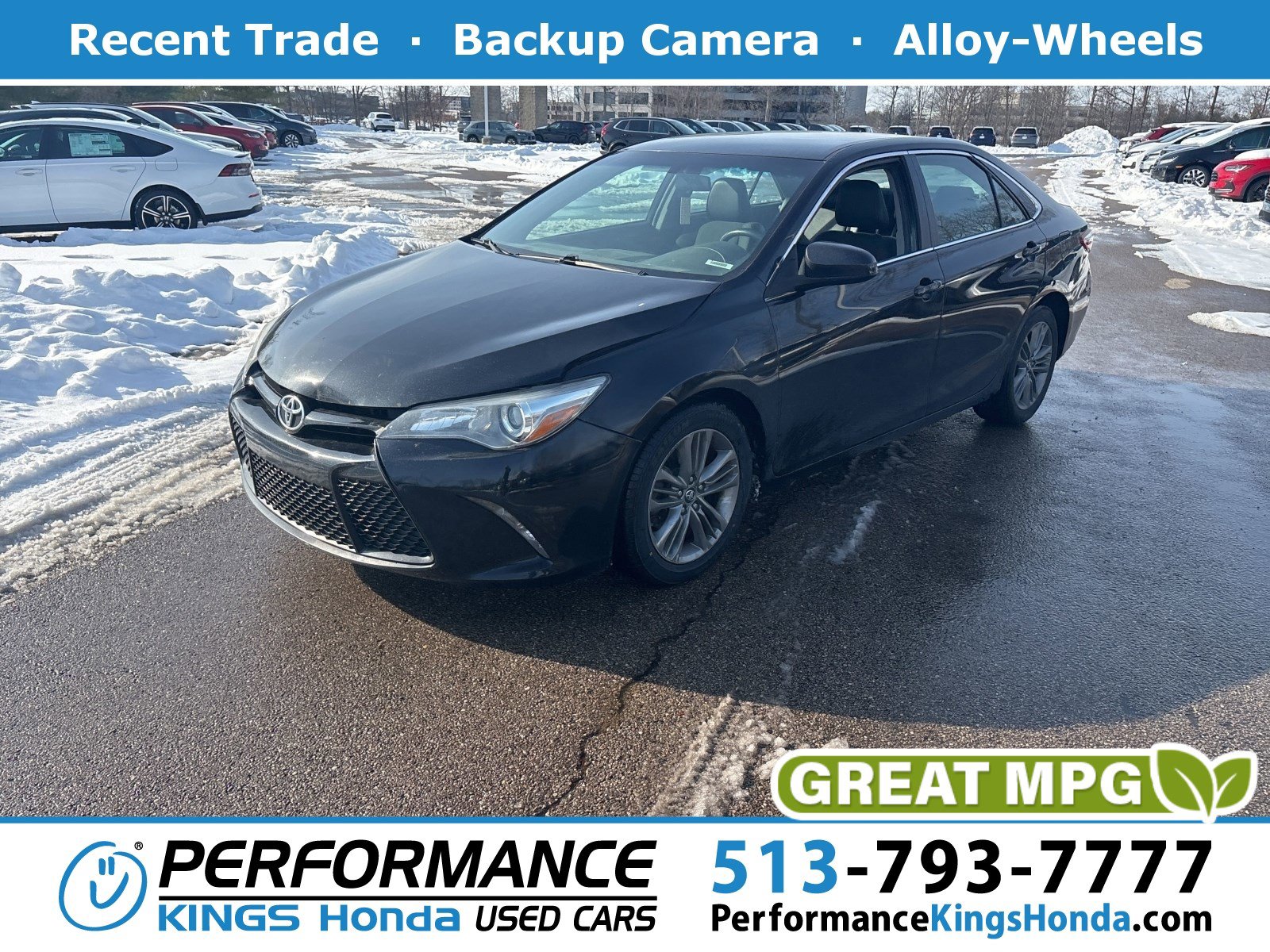 Used 2017 Toyota Camry SE image 1