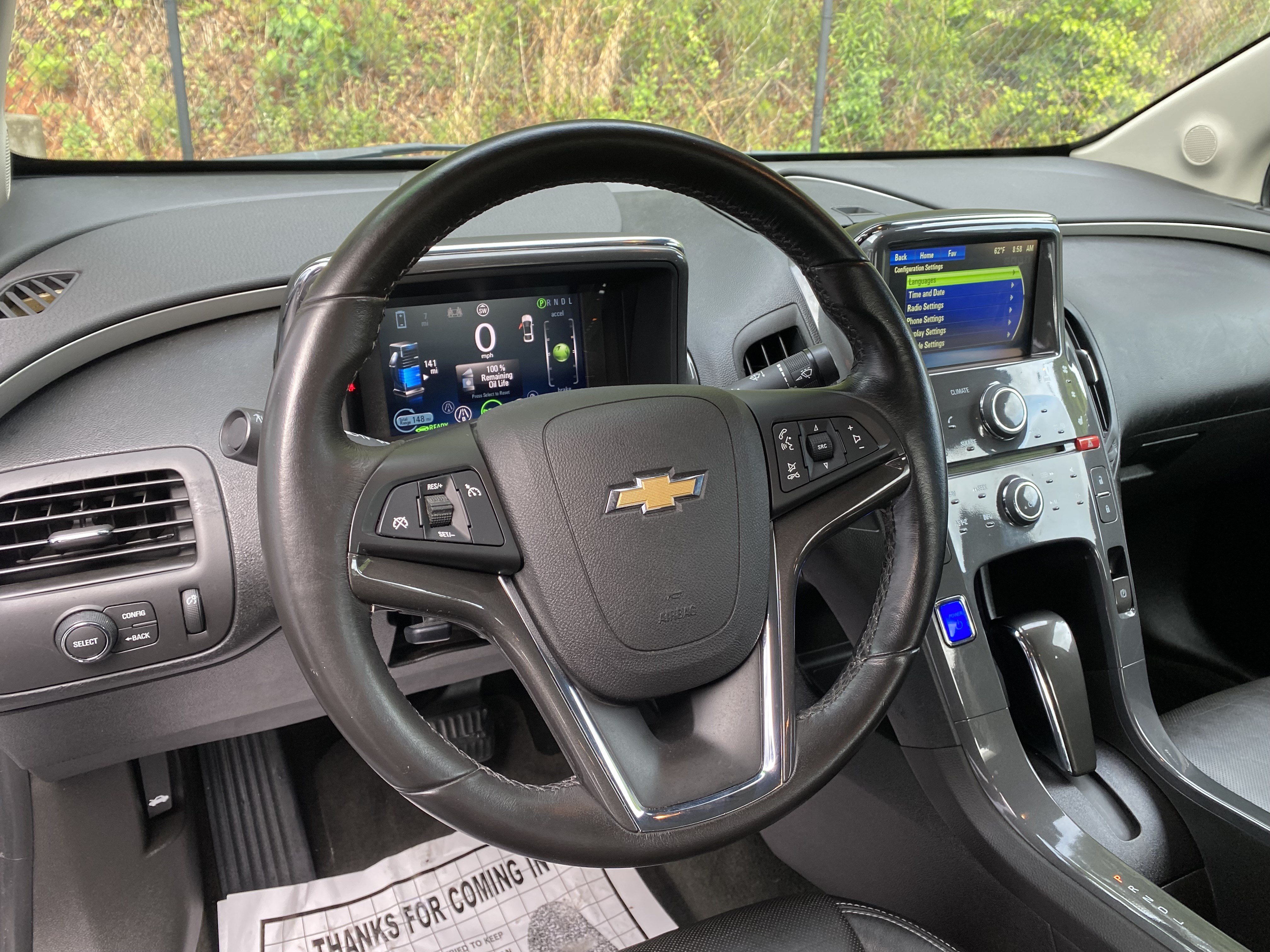 Used 2012 Chevrolet Volt Premium w/ Premium Trim Package FWD image 17