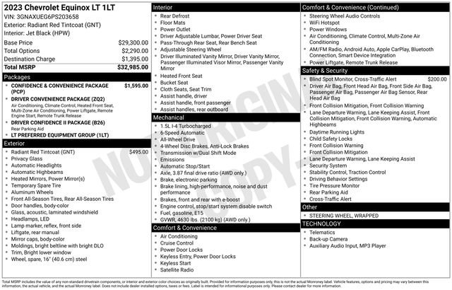 Used 2023 Chevrolet Equinox LT image 5