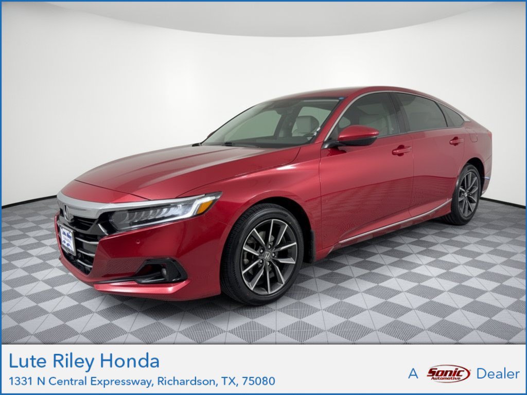 Certified 2021 Honda Accord EX-L