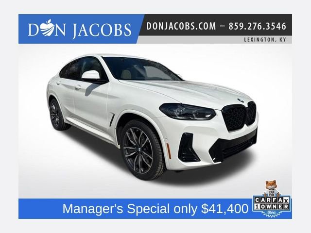 Used 2023 BMW X4 xDrive30i w/ M Sport Package