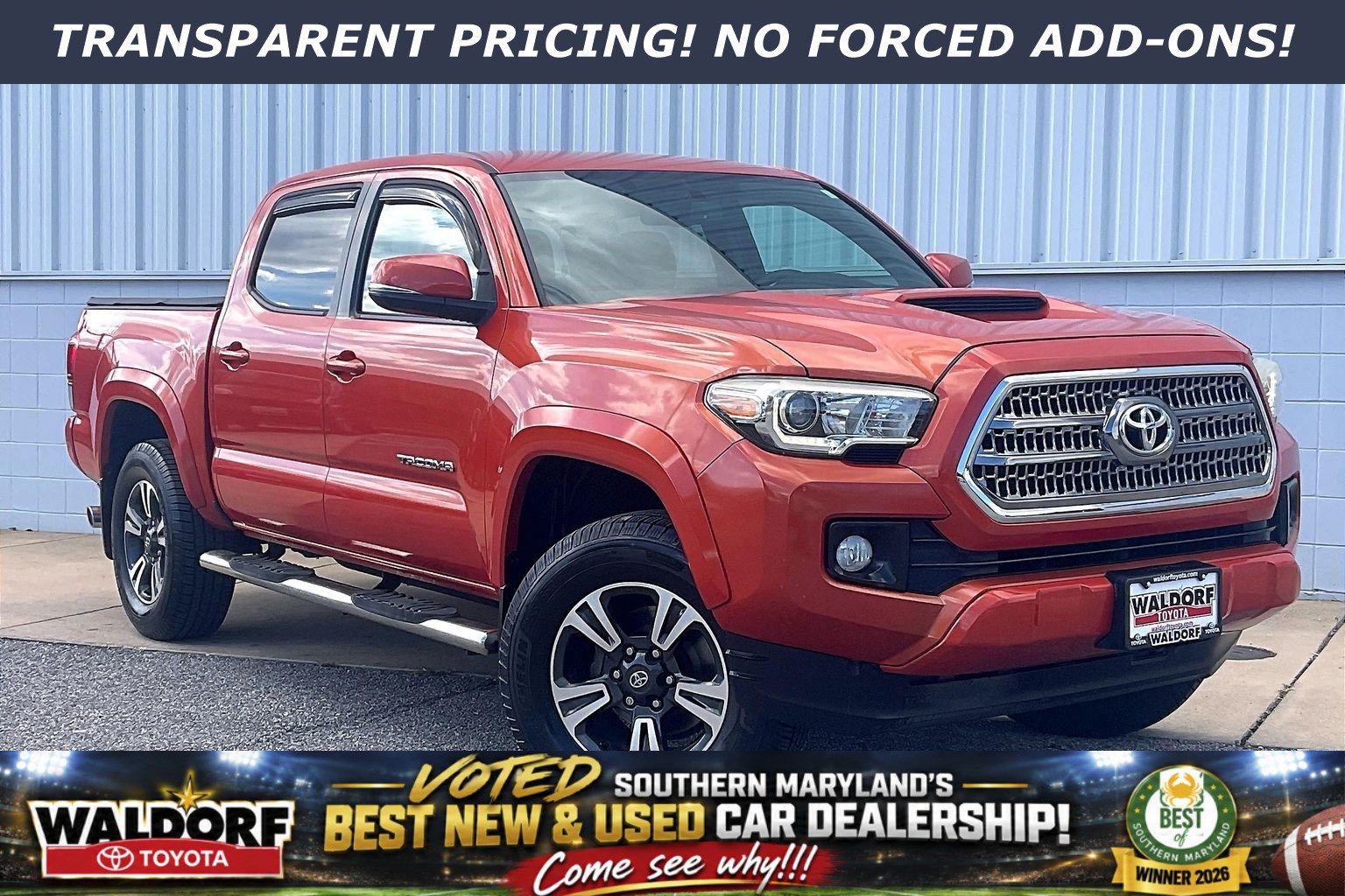 Used 2016 Toyota Tacoma TRD Sport w/ Towing Package