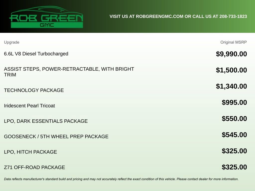 Used 2025 Chevrolet Silverado 3500 High Country w/ Technology Package image 5