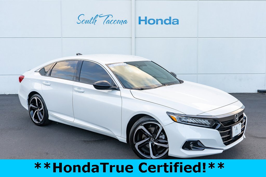 Certified 2021 Honda Accord Sport
