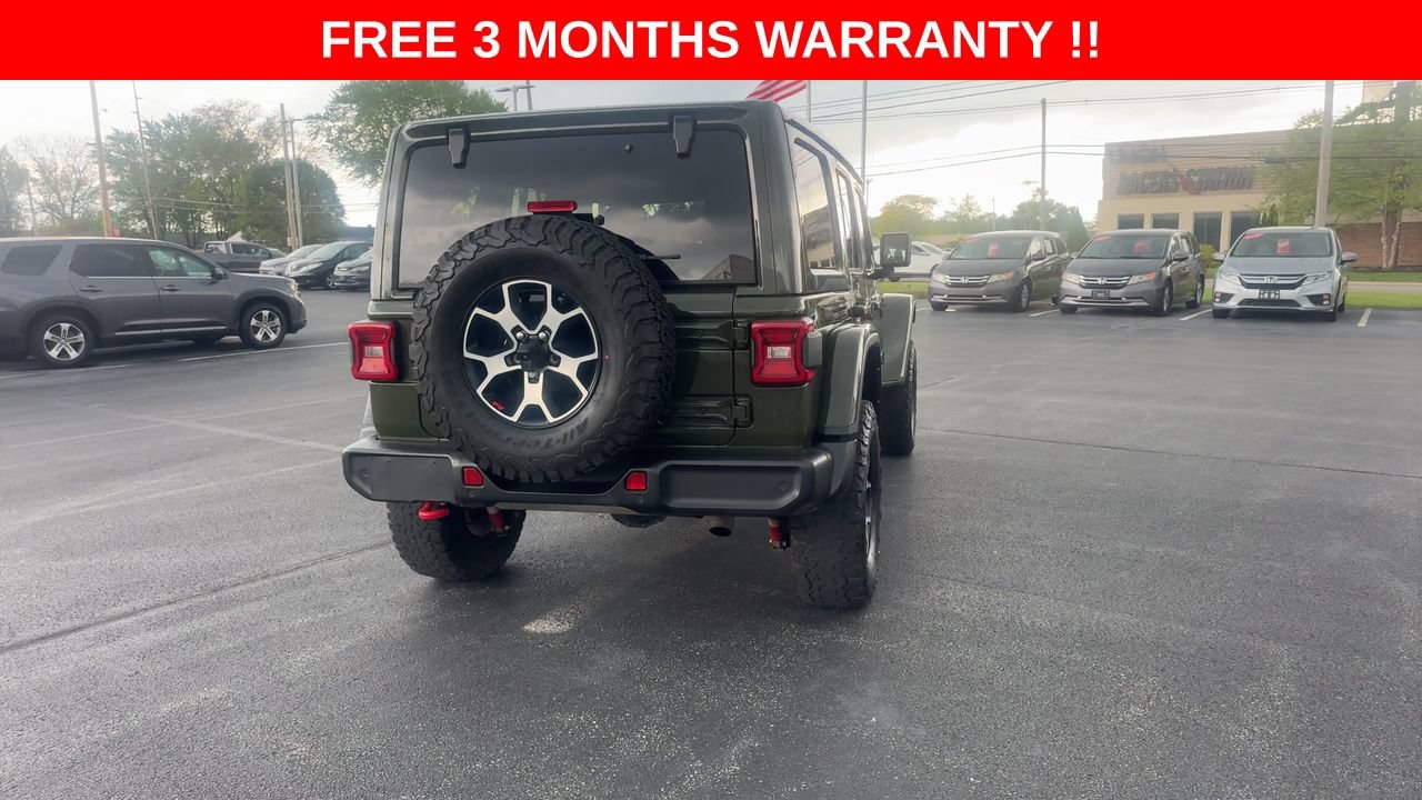 Used 2022 Jeep Wrangler Unlimited Rubicon w/ LED Lighting Group AWD/4WD image 7