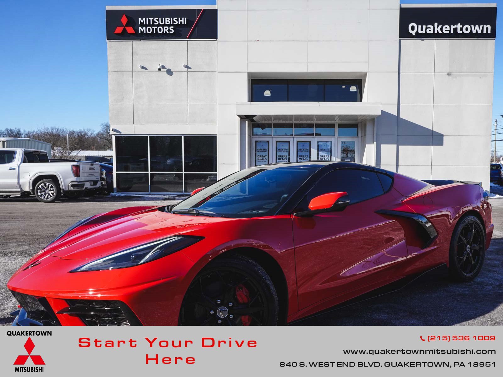 Used 2021 Chevrolet Corvette Stingray Coupe w/ Engine Appearance Package image 1